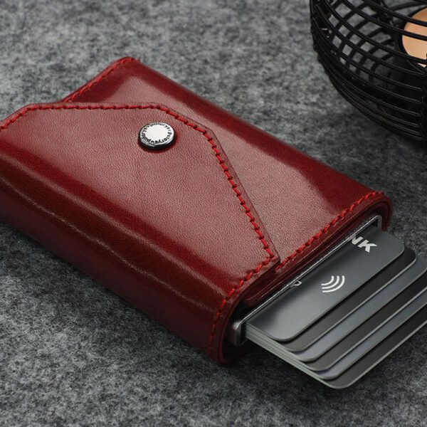 "Porter wallet with RFID technology - Insider line in red."