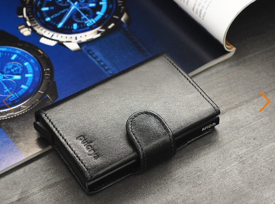 Solo RFID wallet - Black