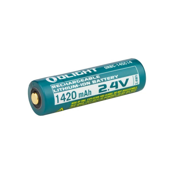 بطارية ليثيوم (قابلة للشحن) OLIGHT 14500 LITHIUM-ION BATTERY 1420MAH