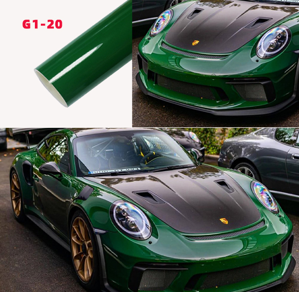 تغليف السيارات فينيل أخضر أيرلندي Irish Green