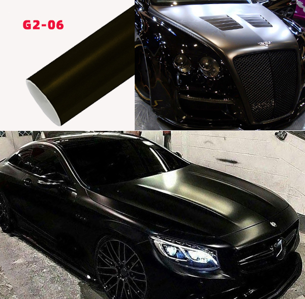 تغليف السيارات فينيل أسود Black