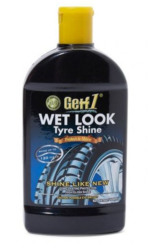 ملمع الإطارات سعة 500 مل GF1 WET LOOK TYRE SHINE 500ML