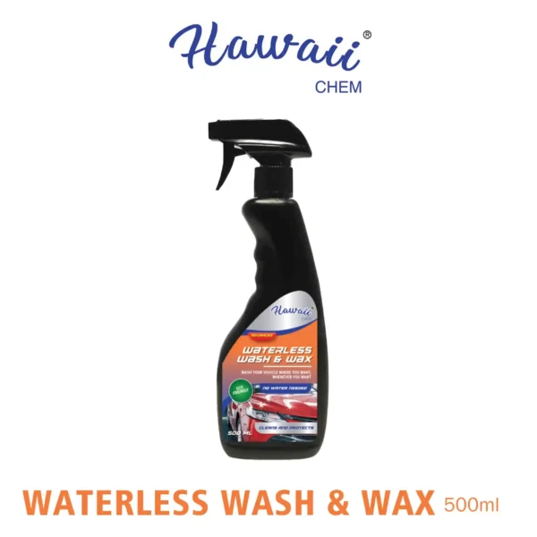 غسيل وتلميع بدون ماء  HAWAII SPRAY WATERLESS WASH & WAX