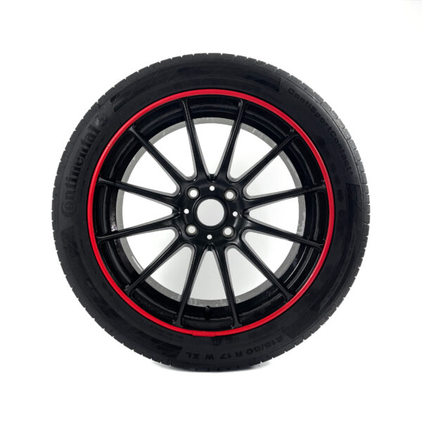 Second image of حامي جنوط سيارتك الأمثل (أحمر) - AlloyGator - Ultimate Alloy Wheel Rim Protector (Red)